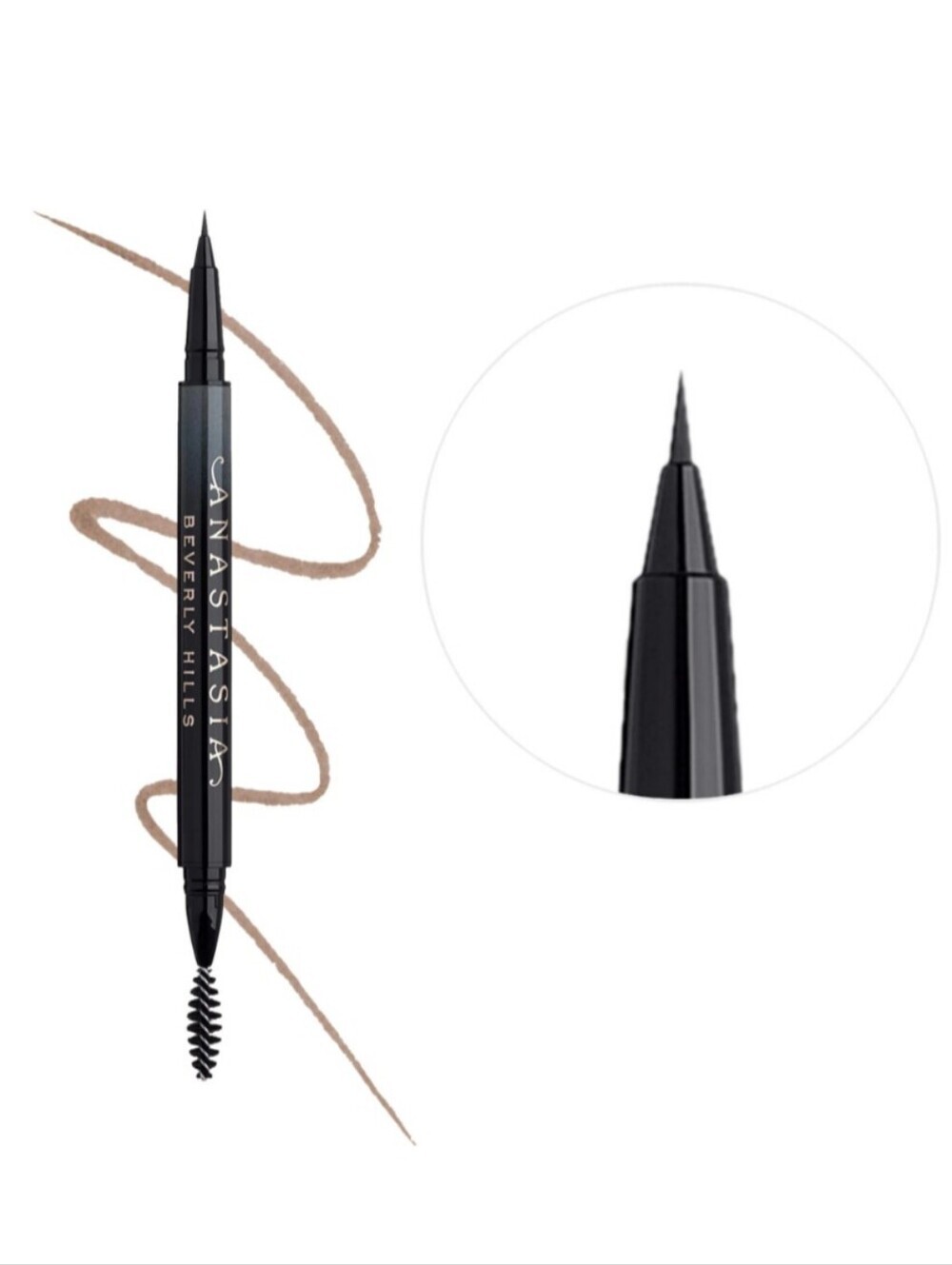 Nib! Anastasia Beverly Hills Dual-Ended MicroStroke Brow Pen, Taupe